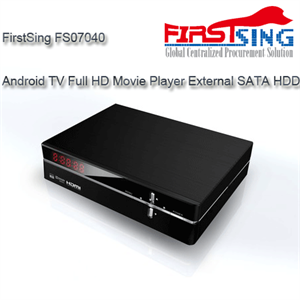 Picture of FirstSing FS07040 Android TV Full HD Movie Player External SATA HDD 