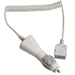 Picture of FirstSing FS21074  Car Charger Adaptor with Coil Cord For Apple iPhone 3G