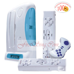 Picture of FirstSing FS12039 18 Games in 1 With Wireless Joystick TV Game Console