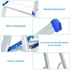 Picture of Folding 4 Steps Aluminum Stepladder 78CM Height, 4 Non-slip Feet, Max Load 150KG for Home Folding Ladder