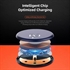 Изображение 15W Double Sided Wireless Charger Fast Suction Cup Wireless Charging Indicator Qi Charger for iPhone 12 Huawei