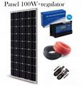 Picture of Solar Panel + Regulator 10A 100W Solar Battery