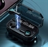 Picture of IPX7 Waterproof Bass Wireless Headphones with Built-in Torch and 2000mAh Powerbank
