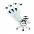 Picture of Ergonomic Design Adjustable Neck Waist Cushion for Computer Armrest of Game Console Office Gaming Chair