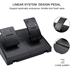 Image de PC Racing Wheel 180 Degree Universal USB Car Simulate Race Steering Wheel with Pedals for PS3 PS4 Xbox One Xbox series Switch