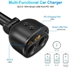 Image de BlueNEXT Car Charger Cigarette Lighter Socket Type-c Charging Dual USB PD18W