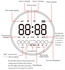 Picture of Smart Wireless Bluetooth Alarm Clock Led Mirror Loudspeaker Speakers