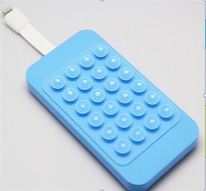 Picture of Universal Power Bank with Vacuum Base for iPhone 5/iPhone 6/iPhone 6 Plus