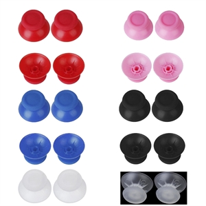 Picture of 2x Replacement 3D Rocker Joystick Shell Mushroom Caps for SONY Playstation 4 PS4