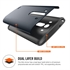 Picture of TPU Slim Hybrid Armor Dual Layer Back Case Cover Fit For LG G3