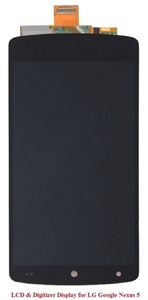 Picture of LCD Digitizer Screen Glass Display Replacement Part for LG Google Nexus 5