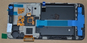 Изображение New Black LCD Touch Screen Digitizer w/ Frame for Samsung Galaxy S i9070 Advance
