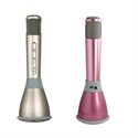 Picture of Newest fashion karaoke player wireless bluetooth music condenser microphone with mic speaker for smartphone computer