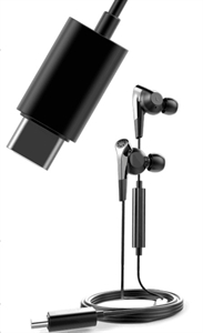 Picture of Firstsing USB Type-c Earbud Noise Isolating Earphone CDLA HiFi Stereo In Ear Monitor Headphones