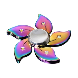 Picture of Firstsing Rainbow Bauhinia EDC Fidget Alloy Hand Spinner Torqbar Finger Focus Gyro ADHD Autism