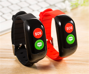 Picture of Firstsing MTK6261 GSM Smart Bracelet SOS Security with Heart Rate Blood Pressure Monitor GPS LBS WIFI G-SENSOR for elderly children