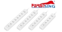 Picture of Firstsing Power strip Switched Socket 15A surge protector Travel Adapter