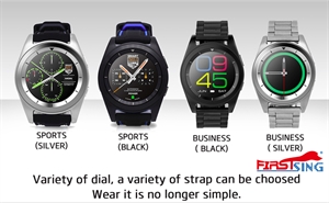 Picture of Firstsing  Bluetooth4.0 Smart Watch  Heart Rate Monitor Pedometer Sport Smartwatch MTK2502 HD Screen for iPhone Android Phone