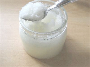 Image de Olive extract oil anti - cellulite sea salt body scrub, mild remove aged cutin
