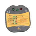 MASTECH Socket Tester Missing Earth Neutral Live Neu Reverse EN61010 LED の画像