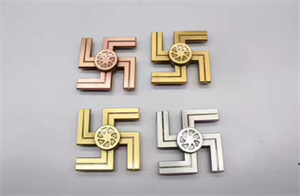 Picture of Firstsing Z word four leaf decompression  finger gyro  Hand spinner Toy Finger Spinner EDC Focus Toy
