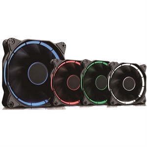Изображение Firstsing Eclipse Quiet PLM 120mm DC 3+4pin 12v LED Cosmo Flow Computer case Fan