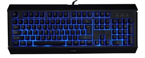 Picture of Firstsing Colorful Backlit 104 keys Waterproof Wired Gaming Keyboard