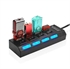 Picture of 4 Ports USB 3.0 Hub USB Splitter With ON/OFF Switch For Tablet Laptop Computer Notebook