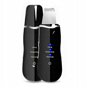 Picture of Rechargeable Ultrasonic Skin Scrubber Face Cleaning Cavitation Peeling Vibration Blackhead Removal Exfoliating Pore Cleaner Tool