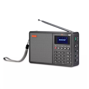 Изображение BlueNEXT Mini Portable DAB Digital Radio Receiver Supports TF Card USB SD MP3 Format FM Radio Function/Built-in Battery GTMedia D1