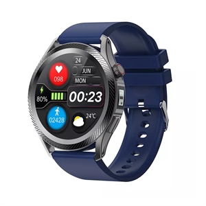 Изображение BlueNEXT Smart Watch Fingertip Blood Pressure Body Temperature Location Sharing BT Phone Call X5 Smart Watch with BP Monitor(Blue)