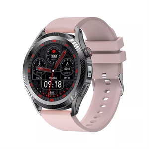 Picture of BlueNEXT Smart Watch Fingertip Blood Pressure Body Temperature Location Sharing BT Phone Call X5 Smart Watch with BP Monitor(Pink)