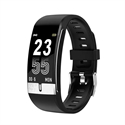 Picture of BlueNEXT Sports smart watch E66 with body temperature ECG blood pressure oxygen bracelet for 24h human body temperature smart watch(Black)
