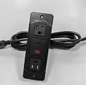 Picture of Blue Next US standard embedded desktop bedside socket USB US standard TYPE-C fast charge PD20W American power strip socket