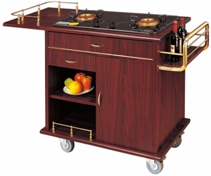 Image de BX-S112 Wooden flambe cart