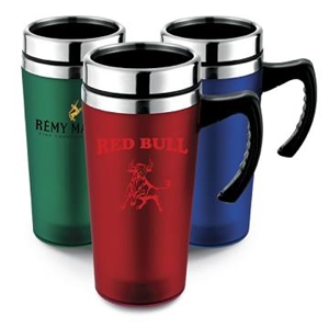 Image de STAINLESS STEEL INNER PLASTIC OUTER MUG
