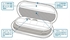 Image de for SONY Playstation PSV PS Vita 1000 2000 3000 ABS Travel Bag Ultralight and Hard Shell