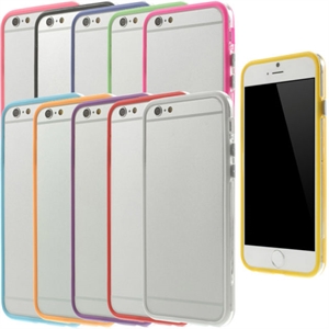 Picture of PC and TPU Hybrid Bumper Frame Rim Case for Apple iPhone 6 4.7 inch