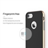 Picture of Black Champagne Gold Ultra Thin Kickstand Metal Texture Side Buttons Dual Layered Slim Fit Hard PC  Soft TPU For Apple iPhone 7/7Plus