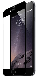Picture of 0.33mm 3D Curve Edge Tempered Glass Full Screen Coverage Edge to Edge HD Clear Screen Protector Film with Thin but Tough Piano Paint Finish Steel Alloy Frame