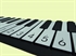 Picture of Portable 49 or 37 Keys Silicone Flexible Roll Up Piano Foldable Keyboard Hand-rolling