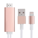 Image de 8 Pin MHL To HDMI HDTV AV Adapter Cable for iPhone 5 5S 6 6S Plus iPad 4 Mini Support 1080P
