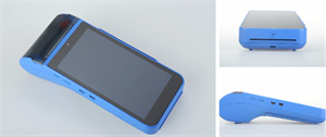 Picture of Wireless handheld payment android pos terminal with printer