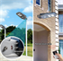 1000 Lumens 30Leds Solar Street Lights With Remote Control solar energy Light Source Motion Sensor Garden Lights