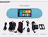 Изображение 5 inch Car DVR camera Touch Bluetooth Car Rearview Mirror Dual camera FHD 1080P Android GPS DVR navigation Free map 