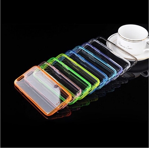 Picture of Ultra thin Slim TPU Clear Transparent Soft Gel Cover Case for iPhone 6 6 plus