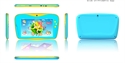 Picture of 7" Rk2926 and RK 3026 compatible Single-core dual camera android 4.4 children kid table pc