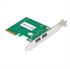 Picture of PCI Express (PCI-E 4X slot) to 2 Ports USB3.1 Type-A 10Gbps Host Controller Card