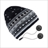 Изображение Bluetooth Beanie hat with headphones knitting wool material 
