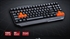 Picture of mechanic gaming keyboard With shinning LED decoration